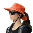thumbnail image 1 of Fgnfyis Upf Adjustable Sun Hats for Women and Men Outdoor Camping Sports Lightweight Wide Brim Summer Hat with Ponytail Hole RD2, 1 of 5