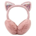 thumbnail image 1 of Fgnfyis Winter Foldable Warm Earmuffs For Kids Cold Weather Thermal Ear Pink One Size, 1 of 6