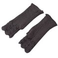 thumbnail image 1 of Fgnfyis Winter Gloves for Women Fingerless Half Finger Winter Stretchy Knit Unisex Warm Outdoor Mittens Arm Sleeves Dark Gray, 1 of 8