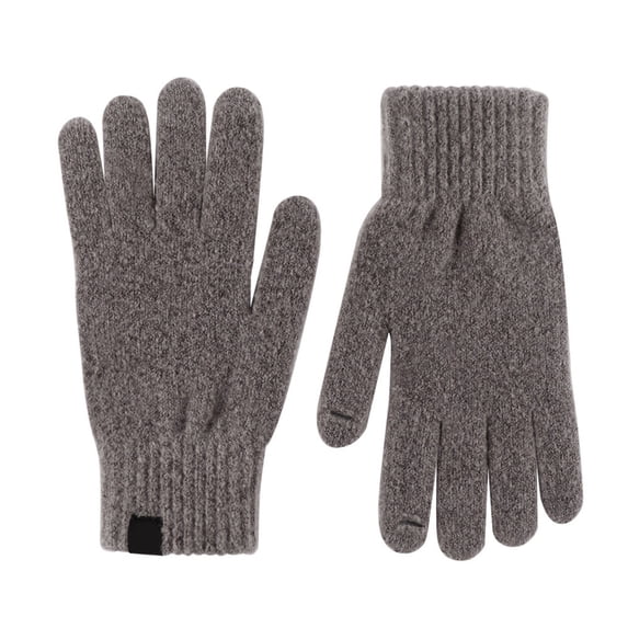 Fgnfyis Winter Gloves for Women Women Knitted Warm Solid Color Touchscreen Friendly Cold Weather Heat Retention Mittens Coffee