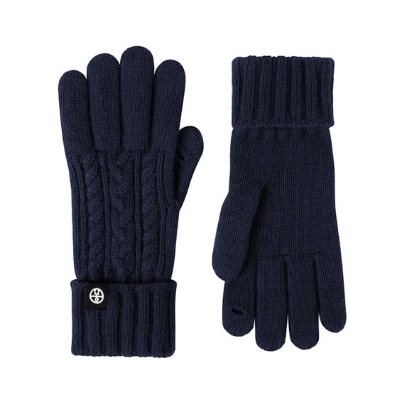 Fgnfyis Winter Ski Gloves with Inner for Men and Women Outdoor Cycling Windproof Cold Weather Warm Touchscreen Mittens Navy One Size