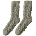 thumbnail image 1 of Fgnfyis Winter Warm Stockings for Men and Women Cozy Thermal Socks Thick Sleeping Socks Indoor Home Comfort Soft Long Socks Cold Weather Army Green, 1 of 4