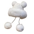 thumbnail image 1 of Fgnfyis Winter Women Lined Knit Hat Thermal Ear Cold Weather Outdoor White One Size, 1 of 3