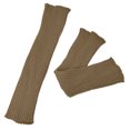 thumbnail image 1 of Fgnfyis Winter and Autumn Warm Knitted Leg Warmers for Girls Loose Fashionable Retro Socks for Women Comfortable and Soft Khaki, 1 of 3