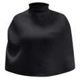 thumbnail image 1 of Fgnfyis Women Autumn Winter Casual Knitted Turtleneck Cape Shawl Outerwear Black L, 1 of 3
