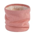 thumbnail image 1 of Fgnfyis Women Men Winter Warm Collar Neck Warmer Thicken Soft Wrap Scarf Windproof and Cozy for Outdoor Pink, 1 of 2