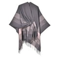 thumbnail image 1 of Fgnfyis Women Warm Shawl Wraps for Women Cape Winter Cardigan Sweaters Open Front Poncho Grey, 1 of 3