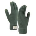 thumbnail image 1 of Fgnfyis Women Wool Knitted Touchscreen Gloves Thickened Warm Windproof for Cycling Riding and Winter Cold Weather Protection Green, 1 of 3