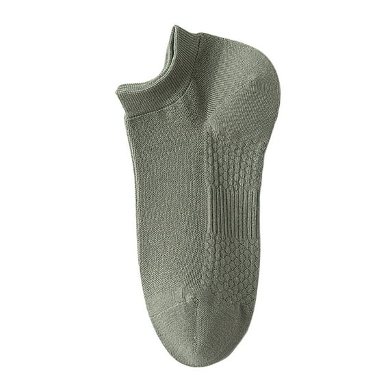 Fgnfyis Women's Ballerina Socks Solid Non- Lace Socks Boat Socks Casual No Show Socks Ankle Socks for Women Army Green One Size