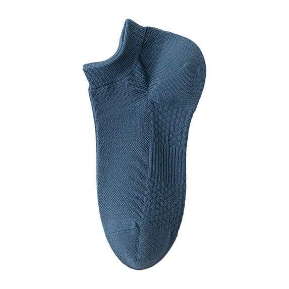 Fgnfyis Women's Ballerina Socks Solid Non- Lace Socks Boat Socks Casual No Show Socks Ankle Socks for Women Blue One Size