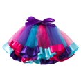 thumbnail image 1 of Fgnfyis Women's Candy Color Multicolor Skirt Support Half Body Puff Petticoat Colorful Tutu Skirt for Layering B A, 1 of 3