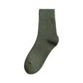 thumbnail image 1 of Fgnfyis Women's Casual Comfortable Solid Color Warm Mid Calf Womens Socks Everyday Green, 1 of 2