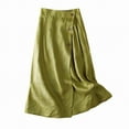thumbnail image 1 of Fgnfyis Women's Casual Half Skirt A-Line Style Summer Medium Length Elastic Waist Large Flowy Skirt for Comfort GN1 L, 1 of 3