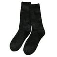 thumbnail image 1 of Fgnfyis Womens Autumn Winter Solid Color Velvet Thickened Velvet Home Floor Socks for Women Confinement Sleep Socks Mid Calf Socks Black, 1 of 3