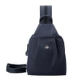 thumbnail image 1 of Fgnfyis Womens Backpack Mini Lightweight Anti Theft Chest Casual Small Daypack Backpack for Women Dark Blue, 1 of 3