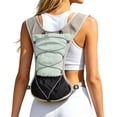 thumbnail image 1 of Fgnfyis Womens Backpack Multifunctional Outdoor Running Pack Lightweight Vest Breathable Mesh Reflective Secure Storage Men Hiking Backpack Men Mint Green, 1 of 7