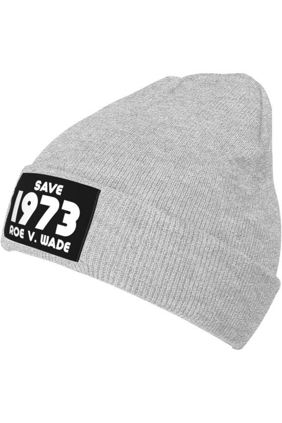 Fgsivsw Save Defend Pro Roe 1973 Men/Women Beanie Winter Hat Warm Skull Knit Hats Soft Stretch Thick Trendy Knitted Cap Black