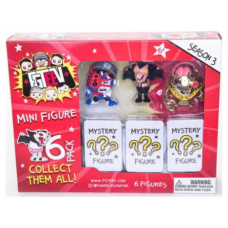 Fgteev 2.5 Inch Figures 6 Pack S3