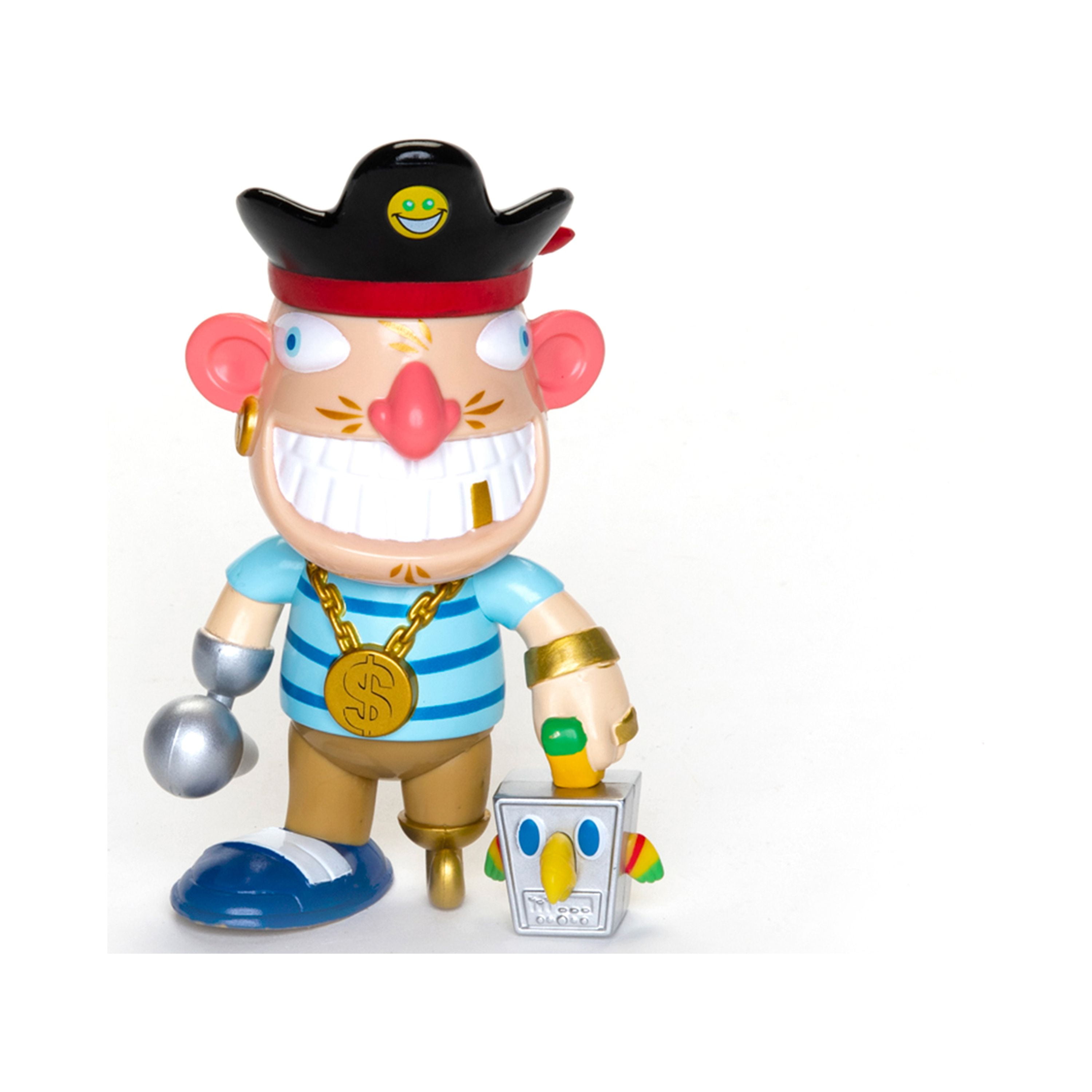 BONKERS TOYS Fgteev 6`` Figure - Raptain Hook