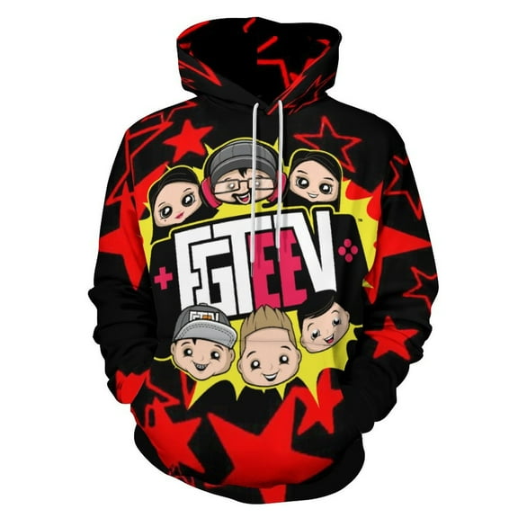 Fgteev Adult Hoodie Fashion Sweater for Men's And Women's,Unisex Pullover Hoodies