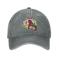 thumbnail image 1 of Fgteev Baseball Cap, Vintage Cotton Adjustable Sport Hat For Men And Women, Unisex Retro Curved Brim Cap, 1 of 8