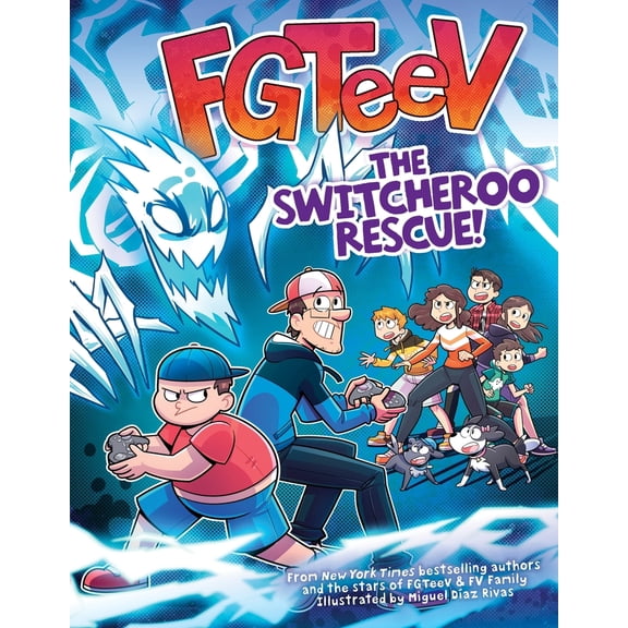 Pre-Owned Fgteev: The Switcheroo Rescue!: A Graphic Novel (Paperback) 0063093014 9780063093010