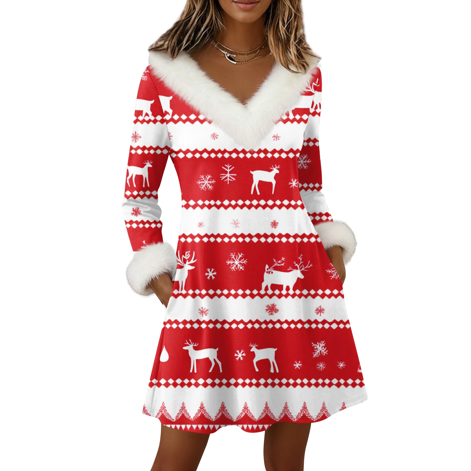 short sleeve cotton dress White Printed With Belt DISSH Morgan Cotton Black wintertops Color:Black Stripe
