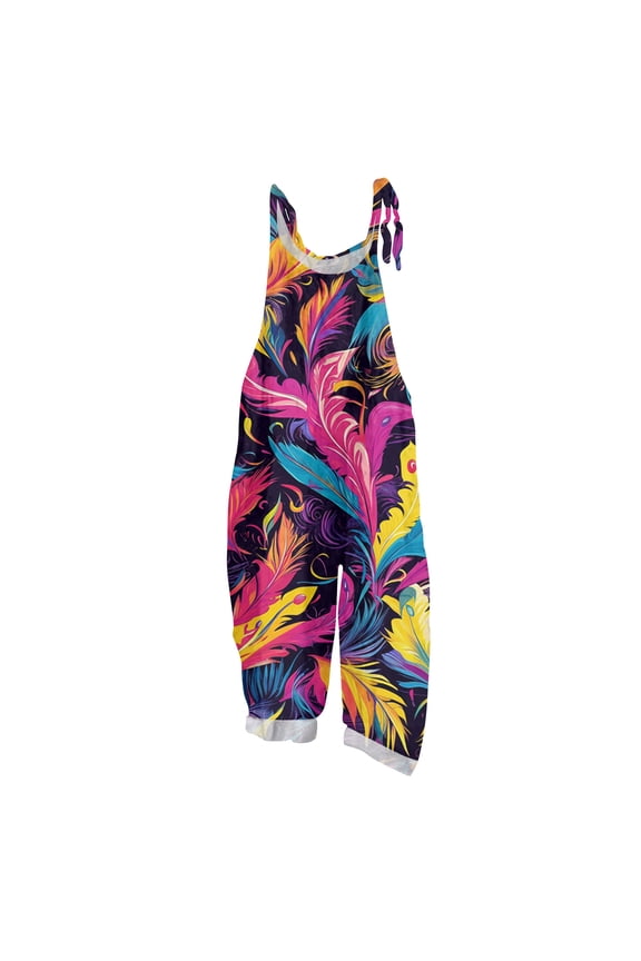 Mardi Gras Womens Overalls Wide Leg Pant Carnival Party Spaghetti Straps Fashion Mask Print Jumpsuits Sleeveless Bib Overalls Sprimg Romper Clothes With Pockets Hot Pink XXXXXL