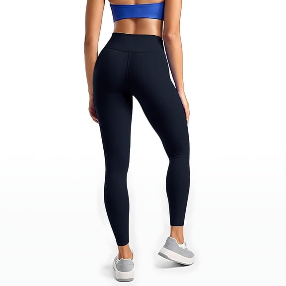 Fgvctg Women Leggings Buttery Soft Workout Leggingss Winter Warm Outfits 2025 Yoga High Waisted Thermal Joggers Clothes Navy S