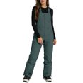 thumbnail image 1 of Fgvctg Women's Ski Bibs Snow Pants Warm Insulated Overall Waterproof Ski Bib Winter Jumpsuits Oversized Snowboard Pants Adjustable Straps Baggy Ripstop Outdoor Snowpants for Skiing Dark Gray 3XL, 1 of 6