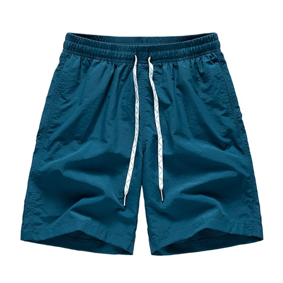 Fheaev Athletic Shorts For Men Men Sports Breathable Side Pocket Low-waist Sweatpants Shorts