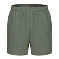 thumbnail image 1 of Fheaev Athletic Shorts For Men Men Sports Quick-dry Elastic Side Pocket Mid-waist Shorts, 1 of 7
