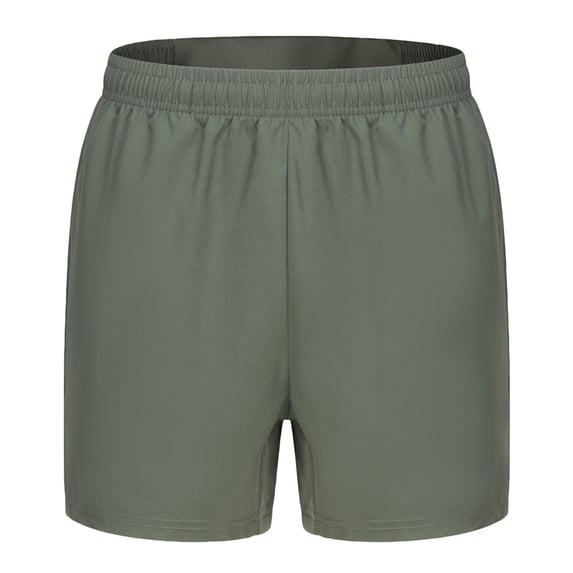 Fheaev Athletic Shorts For Men Men Sports Quick-dry Elastic Side Pocket Mid-waist Shorts