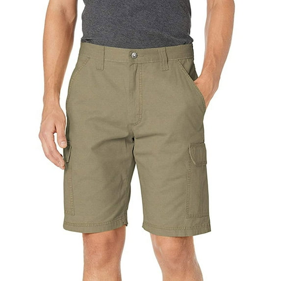 Fheaev Cargo Shorts For Men Fashion Men's Pocket Zipper Classic Cargo Shorts Pants