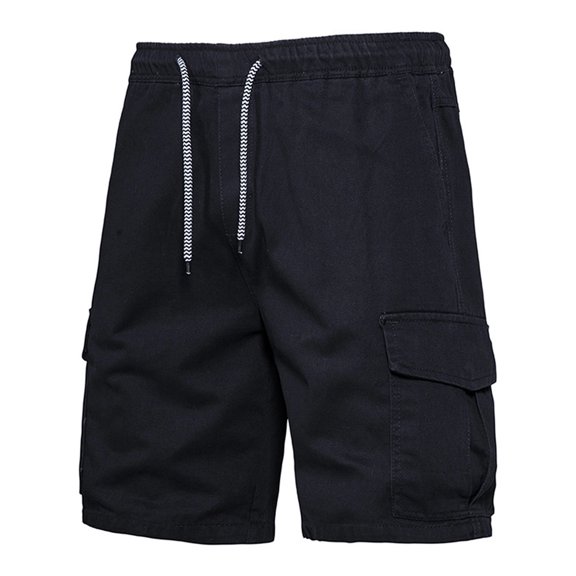 Fheaev Cargo Shorts For Men Men's Work Shorts, Mid-waist Multi-pocket Five-piece Pants Pants Sports Pants Shorts Pants