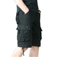 thumbnail image 1 of Fheaev Cargo Shorts For Men Men's Workwear Shorts Multi Pocket Zipper Straight Leg Five Piece Pants Sports Shorts Shorts, 1 of 6