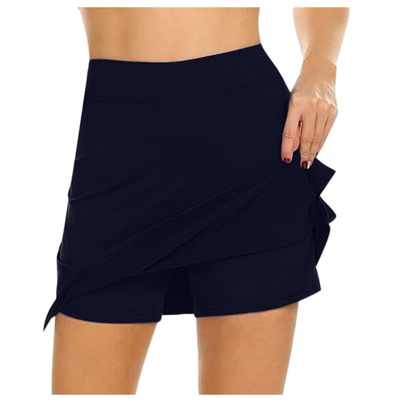 Fheaev Shorts For WomenWomen's Active Performance Skort Lightweight Skirt for Running Tennis Sport