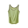 thumbnail image 1 of Fheaev Summer Tank Tops For Women 2024 Going Out Tops Women'S Casual And Fashionable Outerwear Solid Color Round Neck Sleeveless Top, 1 of 5