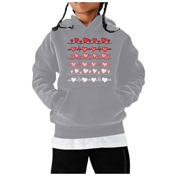FhsagQ Big Boys Hoodies Size 14-16 Toddler Kids Baby Boys Girls Basic Hooded Pullover Sweatshirt Children's Solid Hoodie Coat Tops Boys Sweatshirts Size 10-12 Zipper Grey 12-18 Months