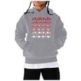 thumbnail image 1 of FhsagQ Big Boys Hoodies Size 14-16 Toddler Kids Baby Boys Girls Basic Hooded Pullover Sweatshirt Children's Solid Hoodie Coat Tops Boys Sweatshirts Size 10-12 Zipper Grey 10-12 Years, 1 of 4
