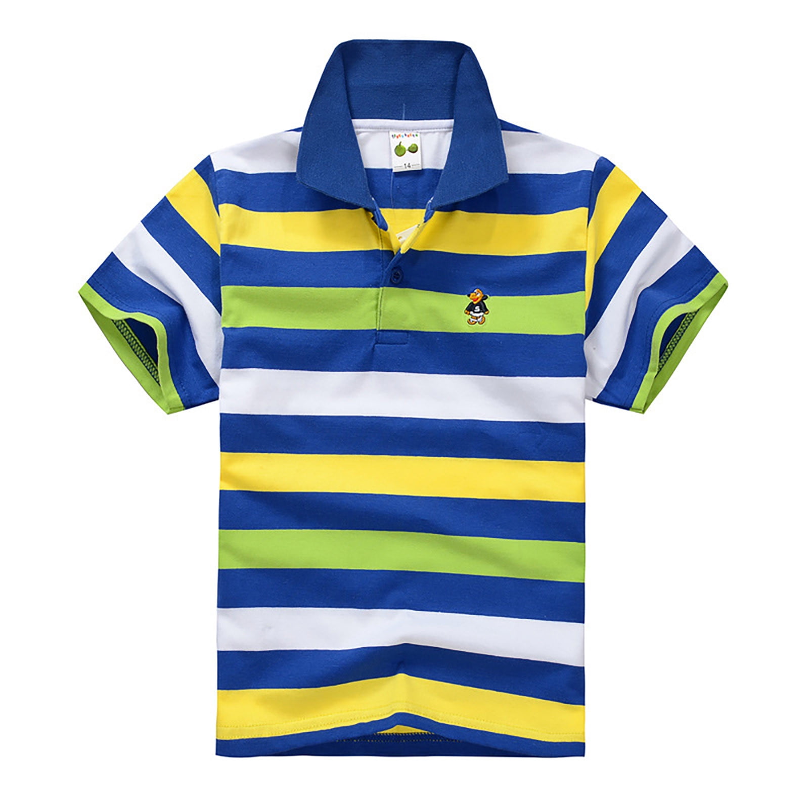 Yellow & White Striped Shirts