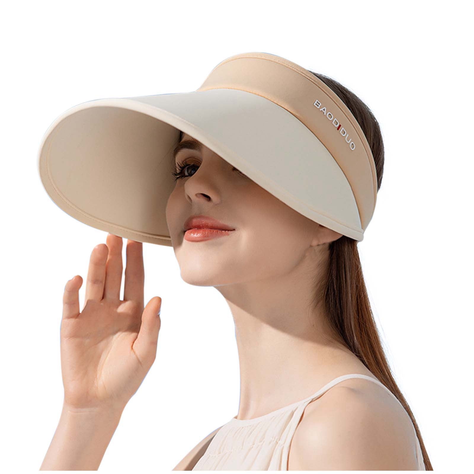 FhsagQ Cowboy Hat Rack For Wall Ladies Summer Sun Hat with Large and Ice Silk Visor Cap In Design Bucket Hats For Men Mesh Cowboy Hat Hangers For