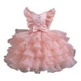 thumbnail image 1 of FhsagQ Dress Girls Easter Dresses Size 14-16 White Children's Mesh Dress Dress Stylish Little Girl Dress Girls Easter Dresses Size 8 Big Girls Easter Dresses Size 14-16 3-4 Years, 1 of 9