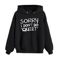 thumbnail image 1 of FhsagQ Girls Hoodies Size 14-16 Zip Up Girl's Hoodie Long Sleeve Soft Sweatshirt Graphic Hoody Kids Cute Pullovers Top Clothes for Girls Cute Sweatshirts for Girls 10-12 Preppy Black 4-5 Years, 1 of 7