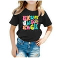 FhsagQ Girls Shirts Size 78 Trendy Children Back to School Graphic