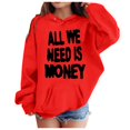 thumbnail image 1 of FhsagQ Girls Sweatshirt Size 6T Girl's Hoodie Long Sleeve Soft Sweatshirt Graphic Hoody Kids Cute Pullovers Top Clothes for Girls Sweatshirts for Girls Size 14-16 Red 6-7 Years, 1 of 4