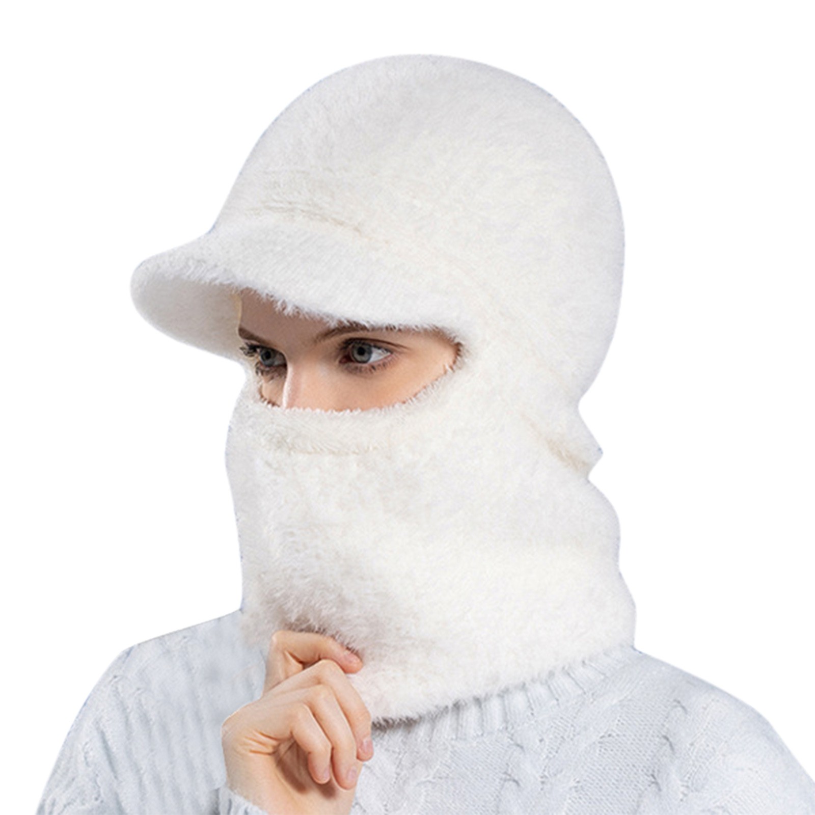 FhsagQ Sun Hats For Women Small Head Packable Knitted Hat Winter