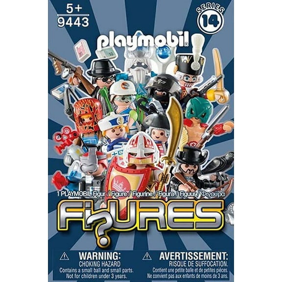 Fi?Ures- Series 14 Blue (One Random Figure) - Playmobil by Playmobil (10390)