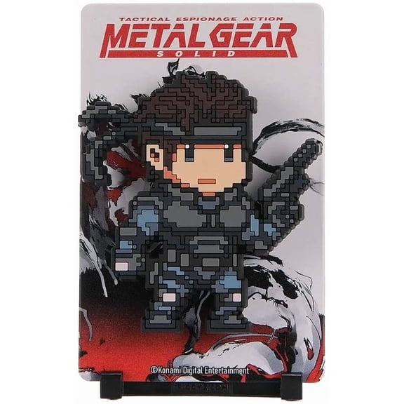 FiGGYZ Metal Gear Solid Solid Snake Pop Magnet Collectible Figure