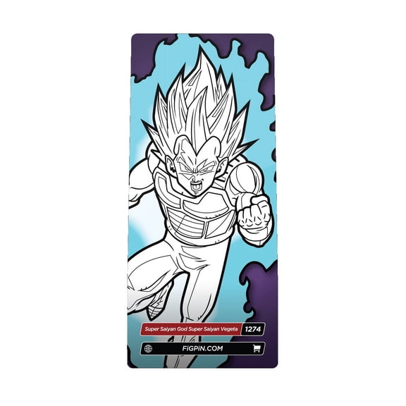 FiGPiN: 1274 DBS, SSGSS Vegeta (750 PCS) Exclusive